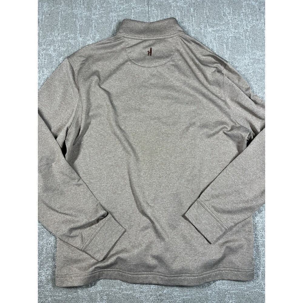 Johnnie-O Top Shelf Mens Pull Over 1/4 Zip Long Sleeve Sz M - Picture 7 of 7